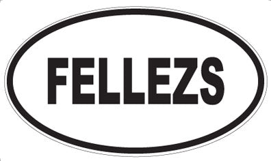 FELLEZS - Oval Magnet