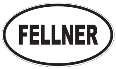 FELLNER - Oval Sticker