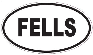 FELLS - Oval Magnet