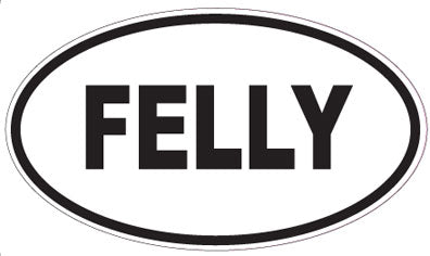 FELLY - Oval Magnet
