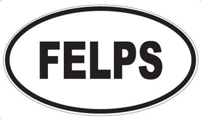 FELPS - Oval Magnet
