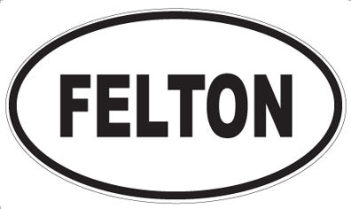 FELTON - Oval Magnet