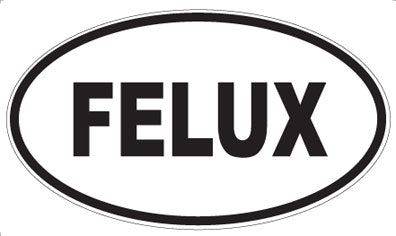 FELUX - Oval Sticker