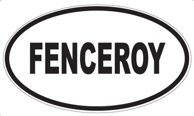 FENCEROY - Oval Magnet