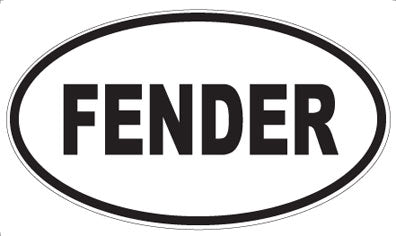 FENDER - Oval Magnet