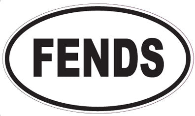 FENDS - Oval Magnet