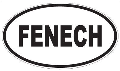 FENECH - Oval Magnet