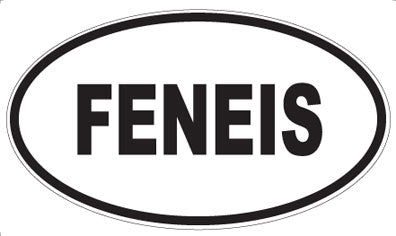 FENEIS - Oval Magnet