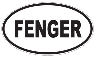 FENGER - Oval Magnet