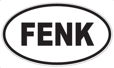 FENK - Oval Magnet