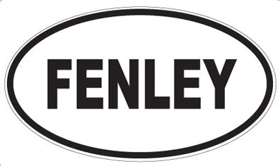 FENLEY - Oval Magnet