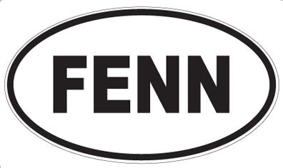 FENN - Oval Sticker