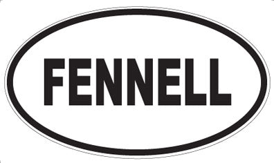 FENNELL - Oval Sticker