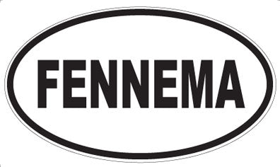 FENNEMA - Oval Sticker