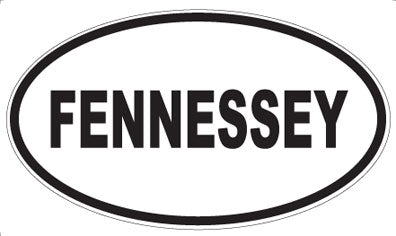 FENNESSEY - Oval Sticker
