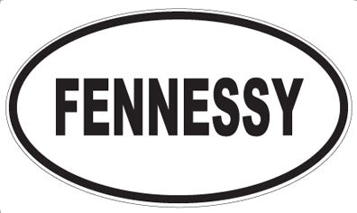 FENNESSY - Oval Magnet