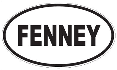 FENNEY - Oval Magnet