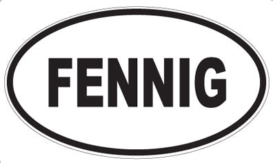FENNIG - Oval Magnet