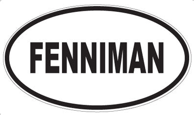 FENNIMAN - Oval Magnet