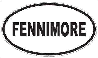 FENNIMORE - Oval Sticker