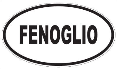 FENOGLIO - Oval Magnet