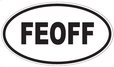FEOFF - Oval Magnet