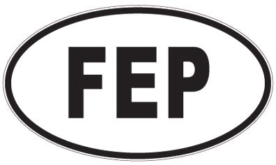 FEP - 3 Letter Initials Oval Magnet