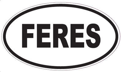 FERES - Oval Magnet