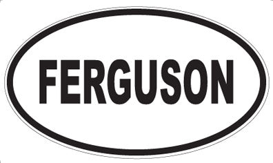 FERGUSON - Oval Sticker