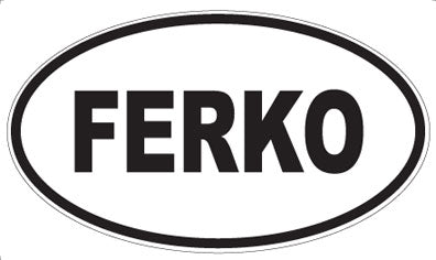 FERKO - Oval Magnet
