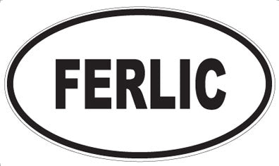 FERLIC - Oval Magnet