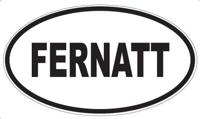 FERNATT - Oval Magnet