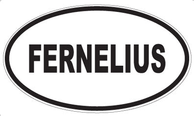 FERNELIUS - Oval Magnet