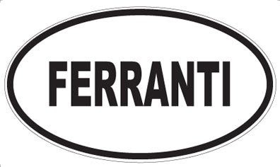 FERRANTI - Oval Magnet
