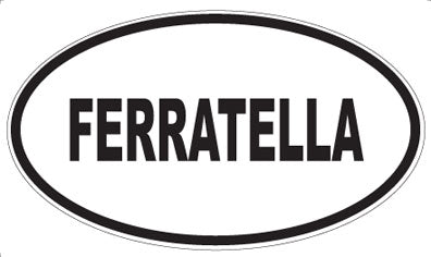 FERRATELLA - Oval Magnet