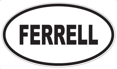 FERRELL - Oval Sticker