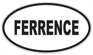 FERRENCE - Oval Sticker
