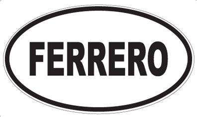 FERRERO - Oval Magnet
