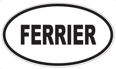 FERRIER - Oval Magnet