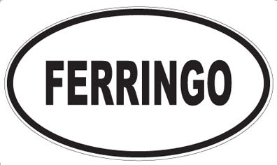 FERRINGO - Oval Magnet
