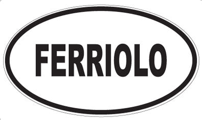FERRIOLO - Oval Magnet
