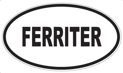 FERRITER - Oval Magnet