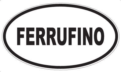 FERRUFINO - Oval Magnet