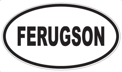 FERUGSON - Oval Sticker