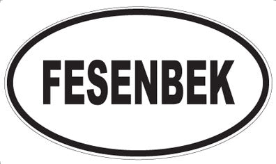 FESENBEK - Oval Magnet