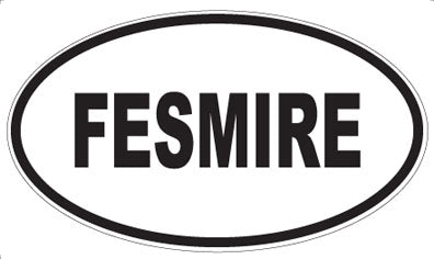 FESMIRE - Oval Magnet