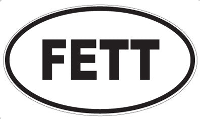 FETT - Oval Magnet