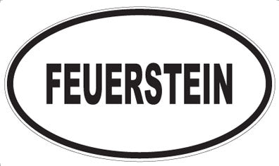 FEUERSTEIN - Oval Magnet