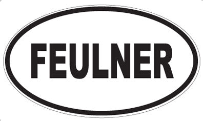 FEULNER - Oval Magnet