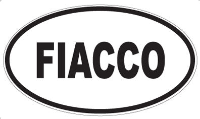 FIACCO - Oval Magnet